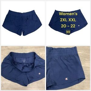 Women's Champion 2XL 20 - 22 Shorts Sport Woven Activewear Athletic Active New